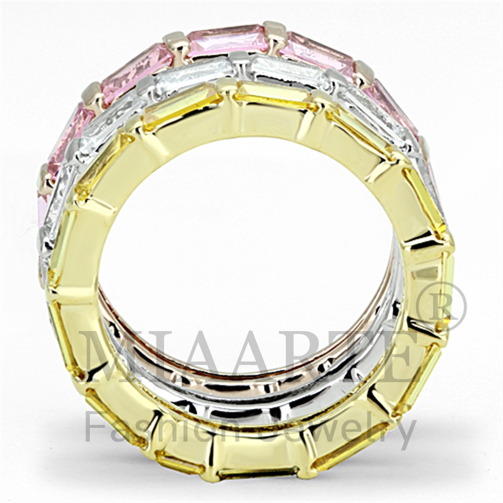 TricolorAAA Grade CZRing