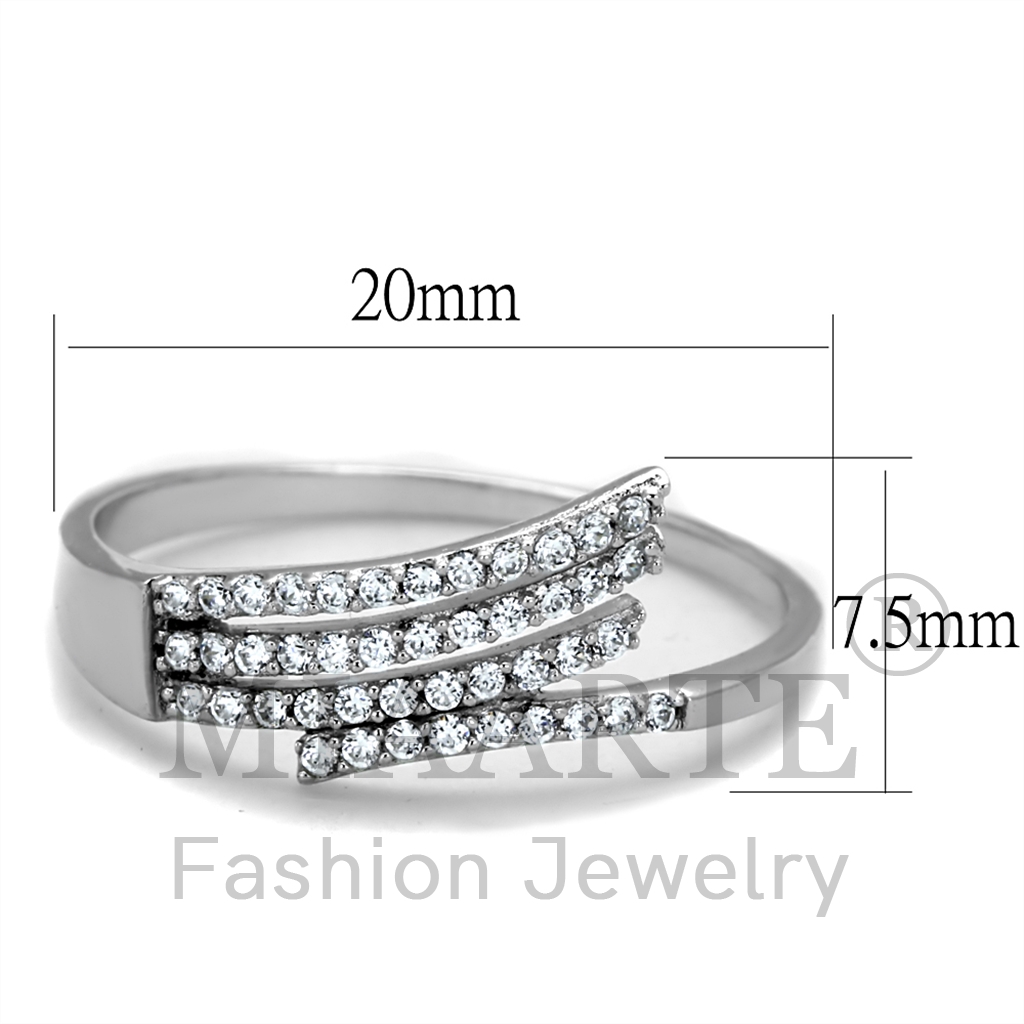 Sterling SilverAAA Grade CZRing
