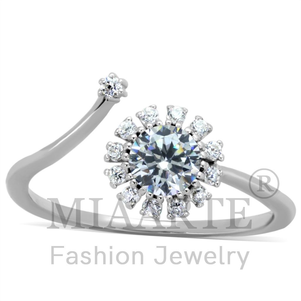 Sterling SilverAAA Grade CZRing