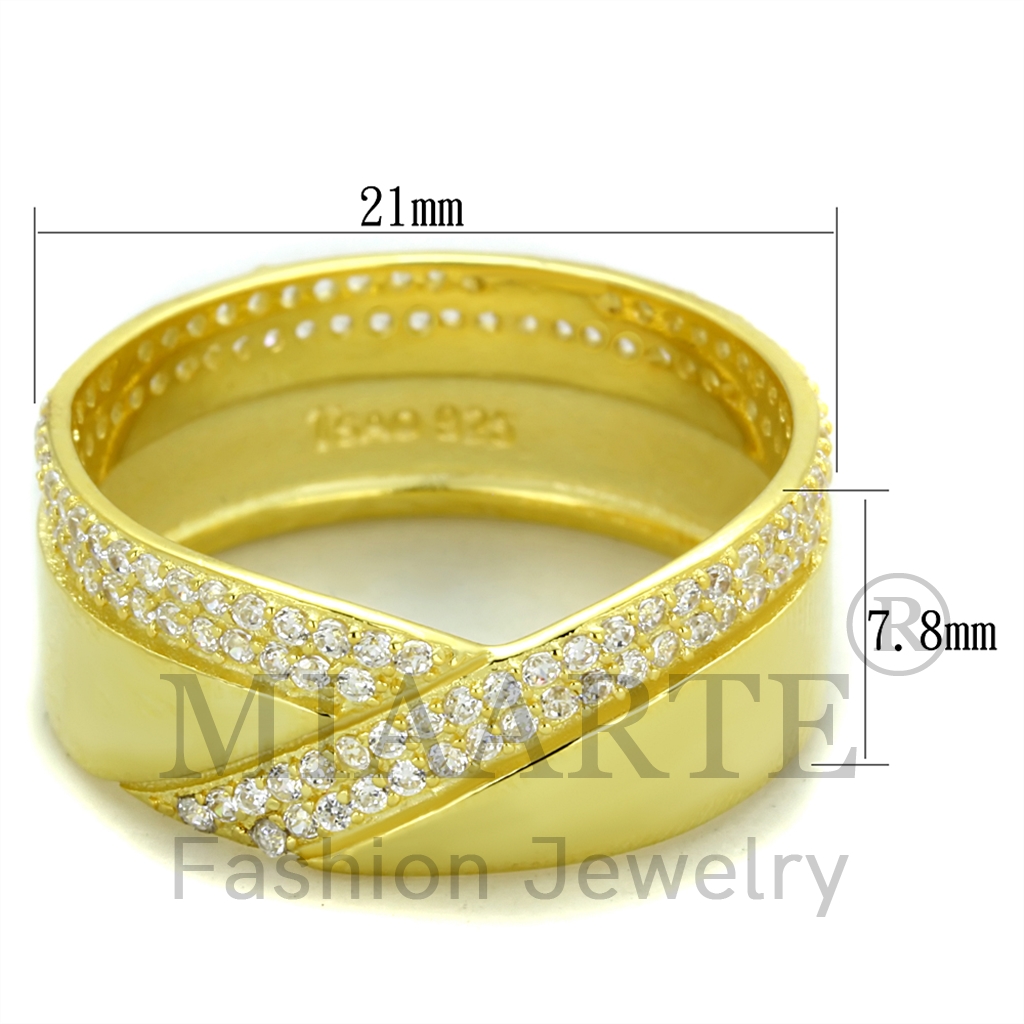Sterling SilverAAA Grade CZRing