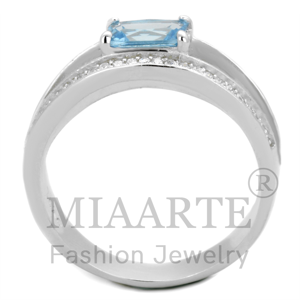 Sterling SilverSynthetic GlassRing
