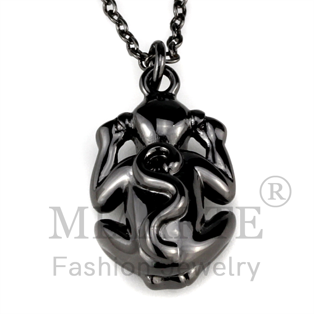 TIN Cobalt BlackTop Grade CrystalChain Pendant