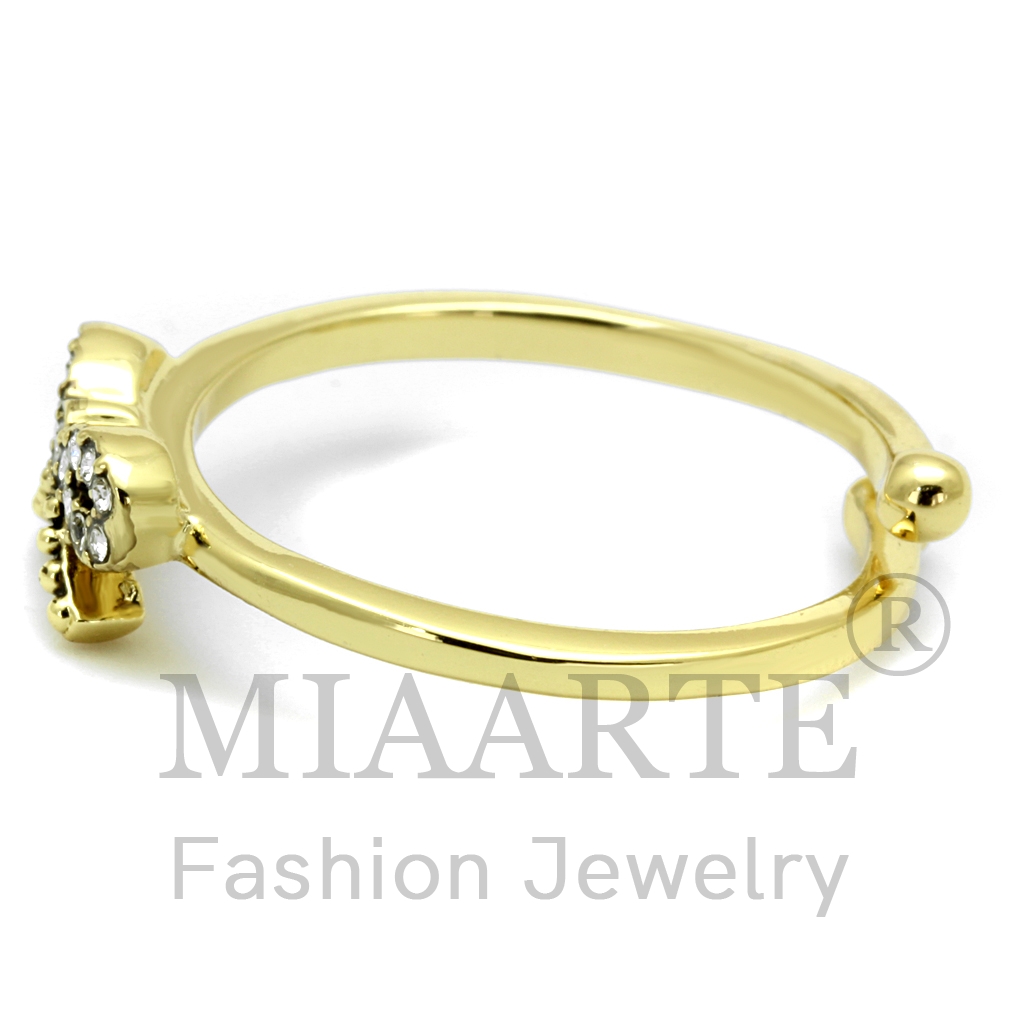 Flash GoldTop Grade CrystalRing