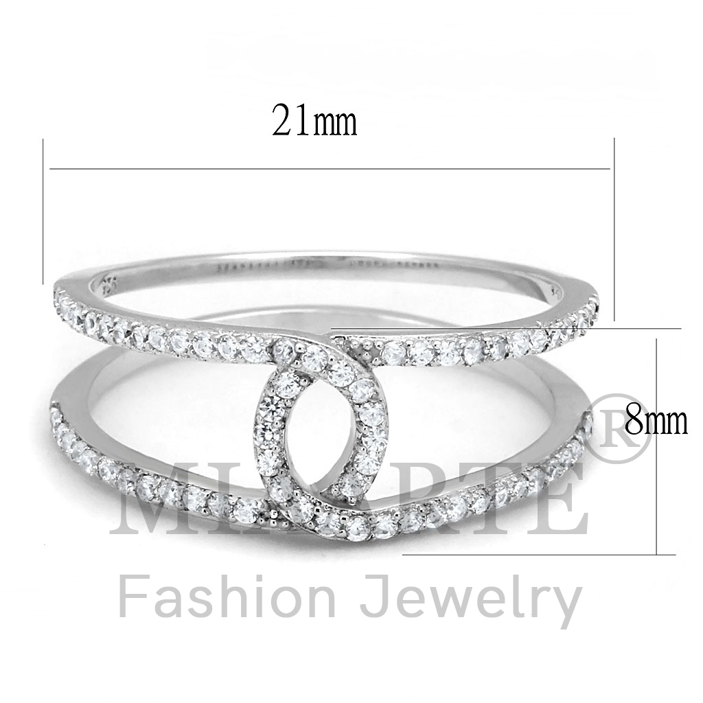 Sterling SilverAAA Grade CZRing