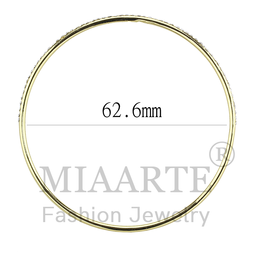 GoldTop Grade CrystalBangle