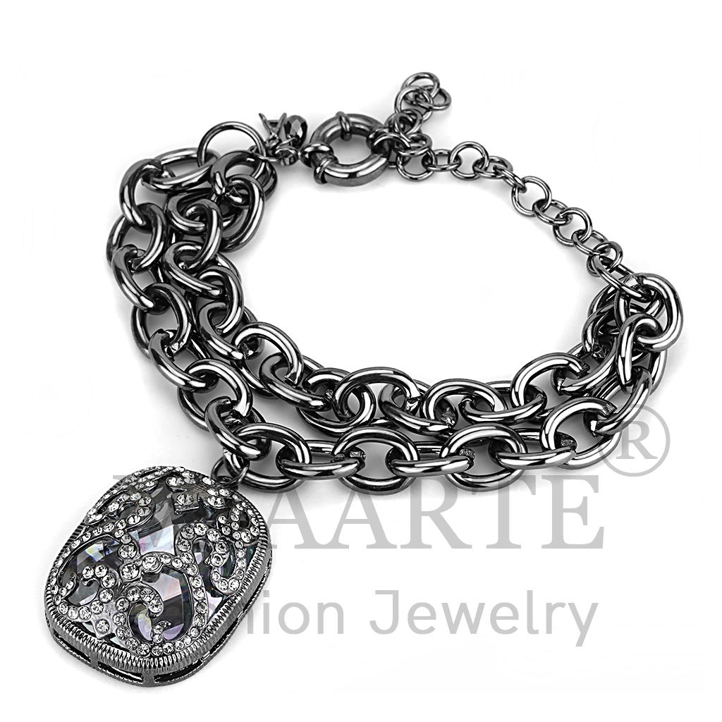 TIN Cobalt BlackAAA Grade CZBracelet