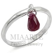 Wholesale Genuine Stone, Ruby, Silver Plated, Women, Sterling Silver, Ring