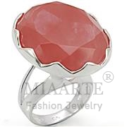 Wholesale Synthetic, LightPeach, Silver Plated, Women, Sterling Silver, Ring