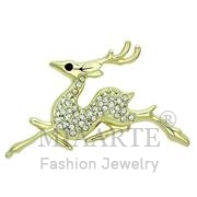 Wholesale Top Grade Crystal, MultiColor, Flash Gold, Women, White Metal, Brooches