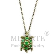 Wholesale Top Grade Crystal, Olivine color, Antique Copper, Women, Brass, Chain Pendant