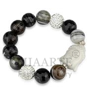 Wholesale Synthetic, MultiColor, Rhodium, Women, Brass, Bracelet