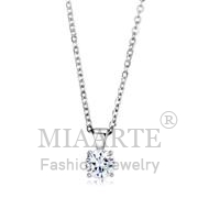 Wholesale AAA Grade CZ, Clear, Rhodium, Women, Brass, Chain Pendant