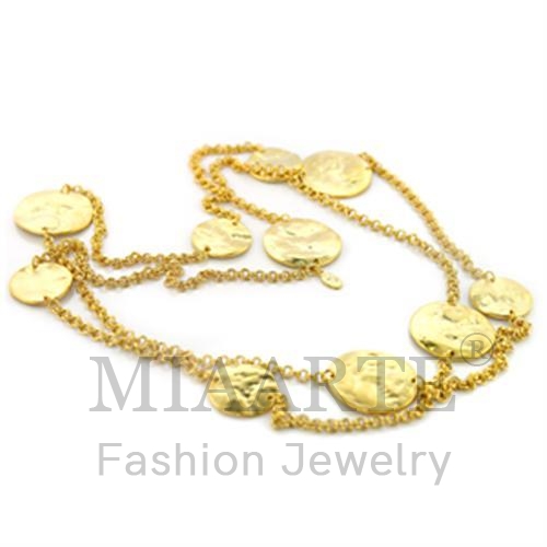 Necklace,Brass,Gold,NoStone,No Stone