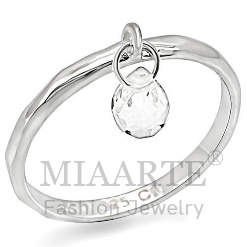 Ring,Sterling Silver,Silver Plated,Genuine Stone,Clear