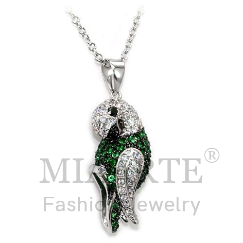 Chain Pendant,Brass,Rhodium&Ruthenium,AAA Grade CZ,MultiColor