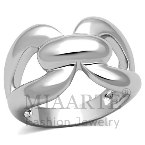 Ring,Brass,Rhodium,NoStone,No Stone