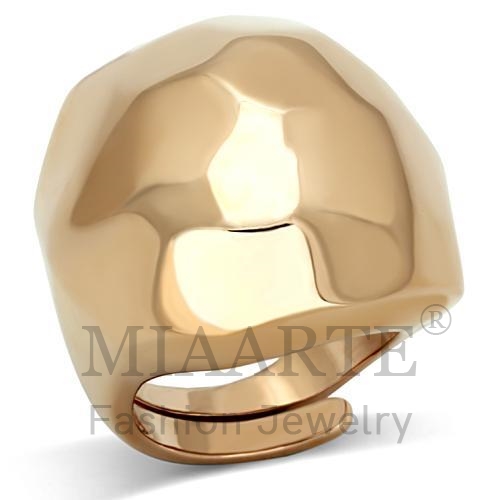 Ring,Brass,Rose Gold,NoStone,No Stone