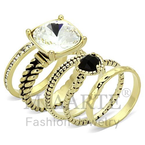 Ring,Brass,Gold,Top Grade Crystal,Clear