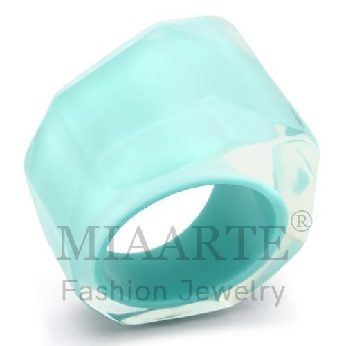 Ring,Resin,N/A,Synthetic,AquaMarine,Synthetic Stone