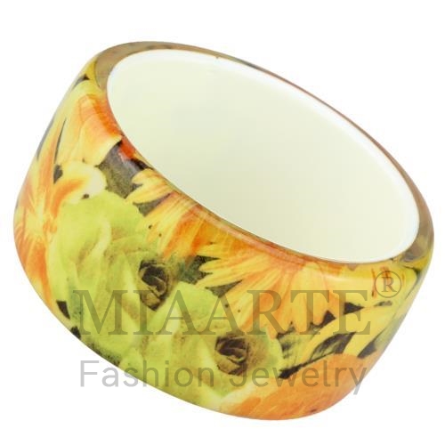 Bangle,Resin,Synthetic,MultiColor,Synthetic Stone