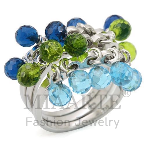 Sterling SilverSynthetic GlassRing