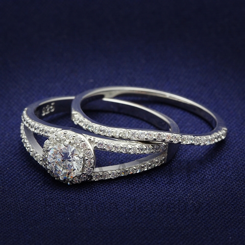 Sterling SilverAAA Grade CZRing