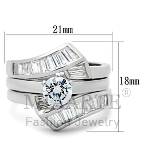 Sterling SilverAAA Grade CZRing