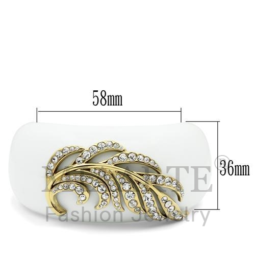 IP Gold(Ion Plating)Synthetic StoneBangle