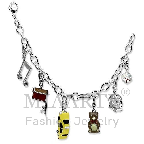 Sterling SilverTop Grade CrystalBracelet