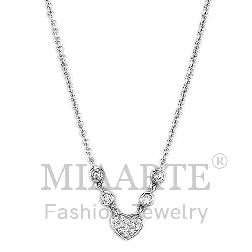 RhodiumAAA Grade CZNecklace