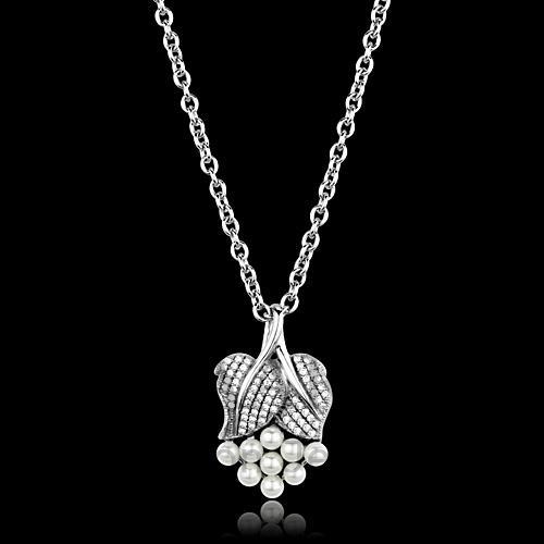 Sterling SilverPearlChain Pendant