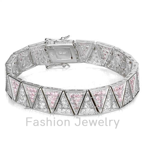 Sterling SilverAAA Grade CZBracelet