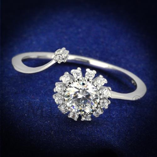 Sterling SilverAAA Grade CZRing