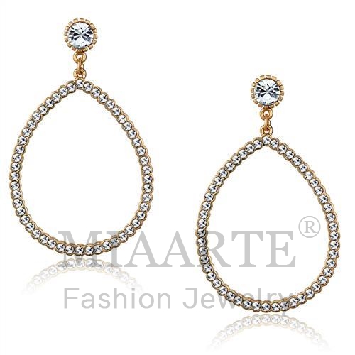 Rose GoldTop Grade CrystalEarrings