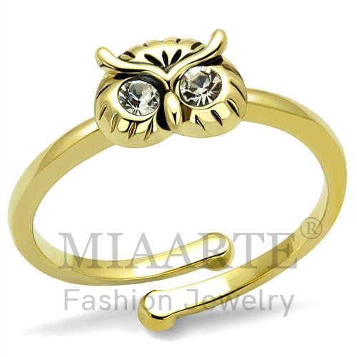 Flash GoldTop Grade CrystalRing