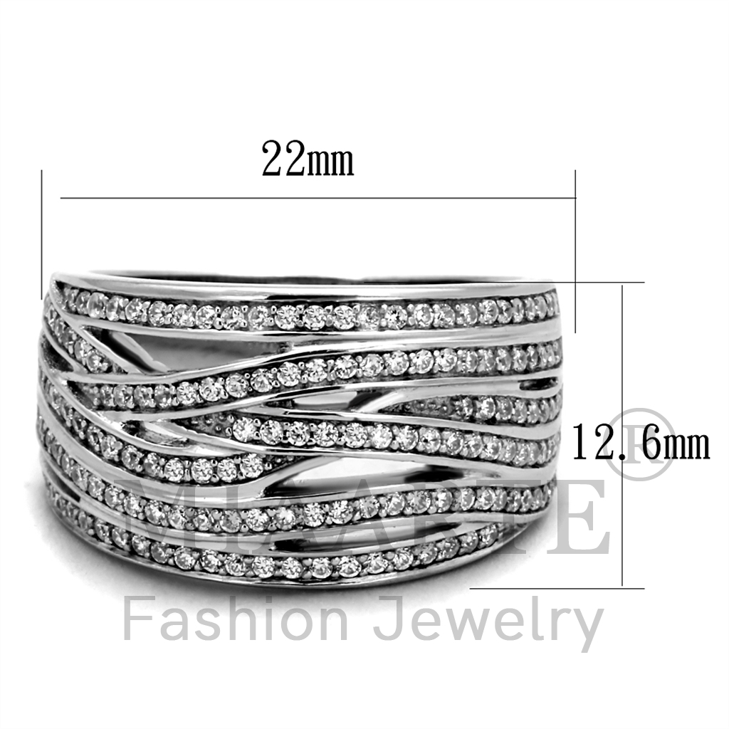 Sterling SilverAAA Grade CZRing