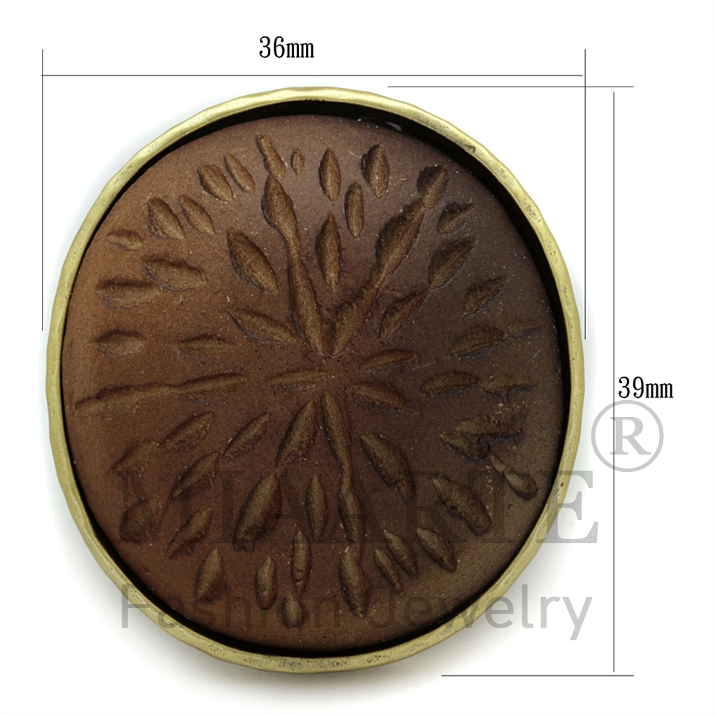 Antique CopperSynthetic StoneRing