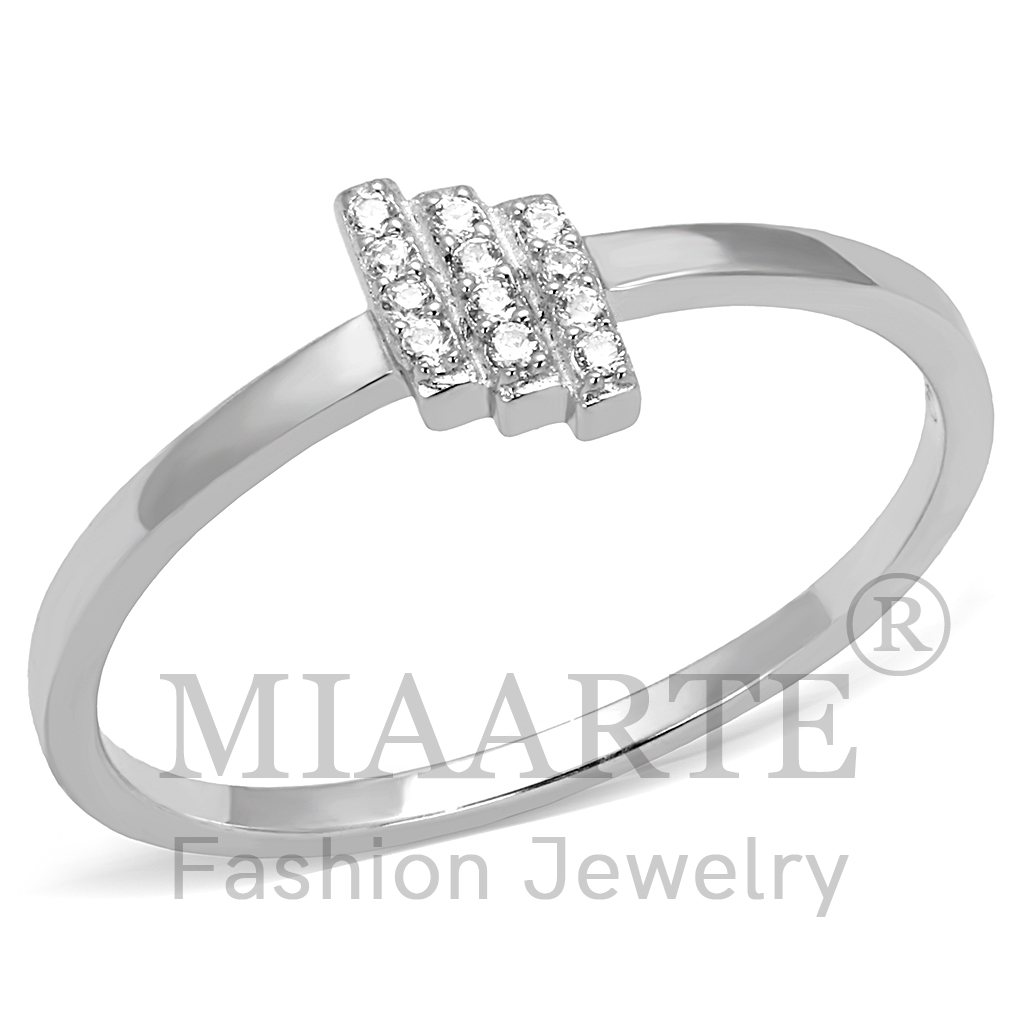 Sterling SilverAAA Grade CZRing