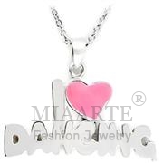 Wholesale Epoxy, Rose, Silver Plated, Women, Brass, Pendant