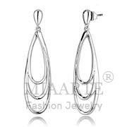 Wholesale NoStone, No Stone, Rhodium, Women, Brass, Earrings
