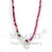 Wholesale Synthetic, MultiColor, Antique Silver, Women, White Metal, Necklace