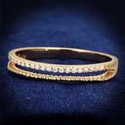 Wholesale AAA Grade CZ, Clear, Rose Gold, Women, Sterling Silver, Ring
