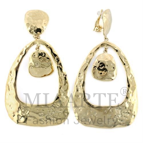 Earrings,Brass,Gold,NoStone,No Stone