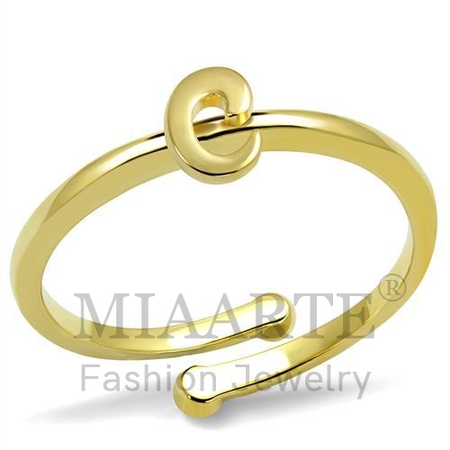 Ring,Brass,Flash Gold,NoStone,No Stone