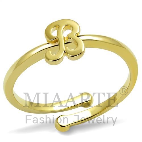 Ring,Brass,Flash Gold,NoStone,No Stone