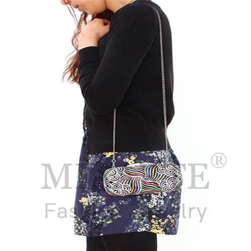 Imitation RhodiumTop Grade CrystalClutch