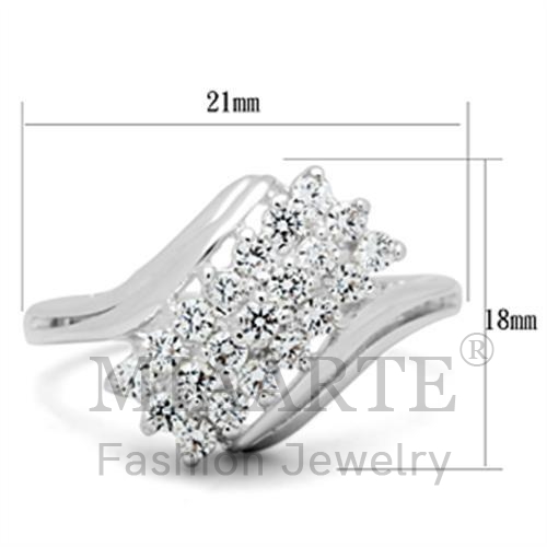 Sterling SilverAAA Grade CZRing